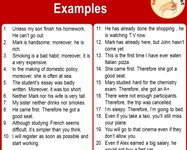 20 Compound Sentences Examples, English Examples of Compound Sentences
