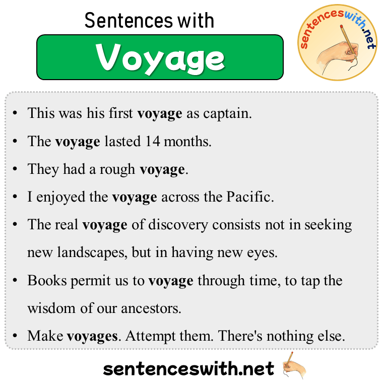 voyage definition in a sentence
