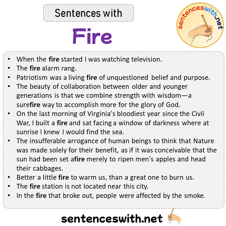 sentences-with-fire-sentences-about-fire-in-english-sentenceswith-net