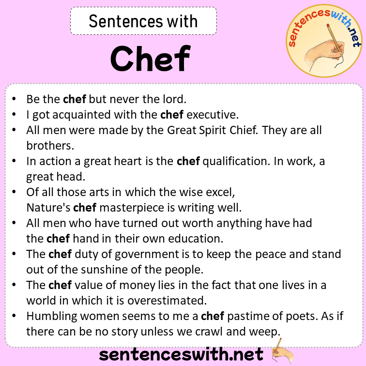 sentences-with-chef-sentences-about-chef-sentenceswith-net